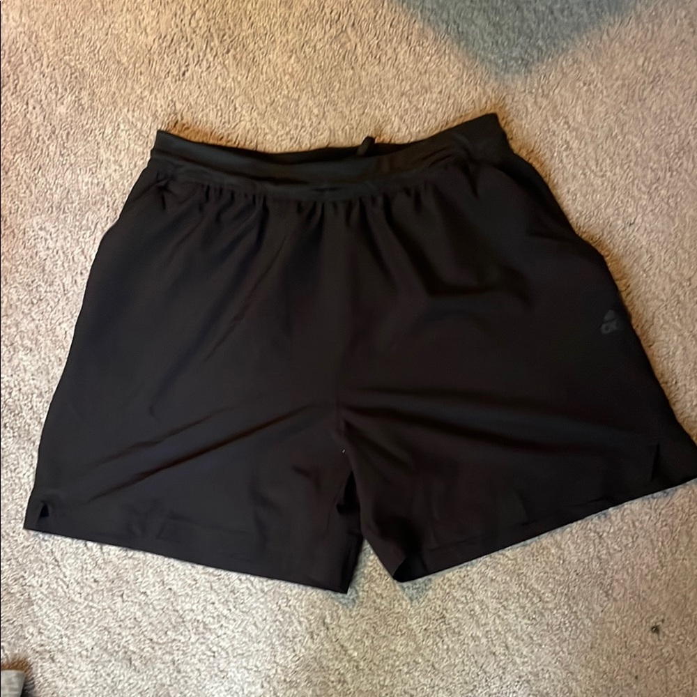 Men's Black Athletic Shorts